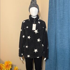 NWT! Cozy Sherpa Women’s Quarter Zip.